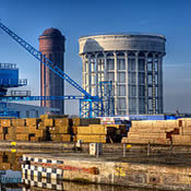 Goole Water Towers dubbed 'The Salt and Pepper Pots!'