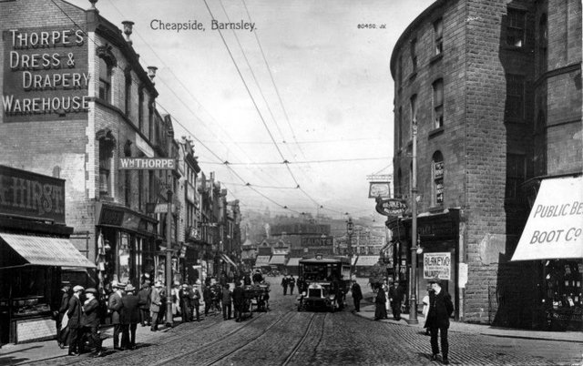 Barnsley Cheapside in the good old days!