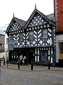 The Three Shires, built in 1580, now Huffy's restaurant